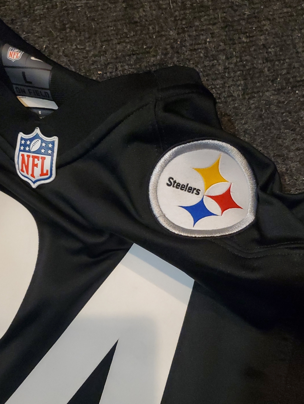 NFL Authentic Nike Pittsburgh Steelers Antonio Brown Jersey... 🏈 - Picture 8 of 11